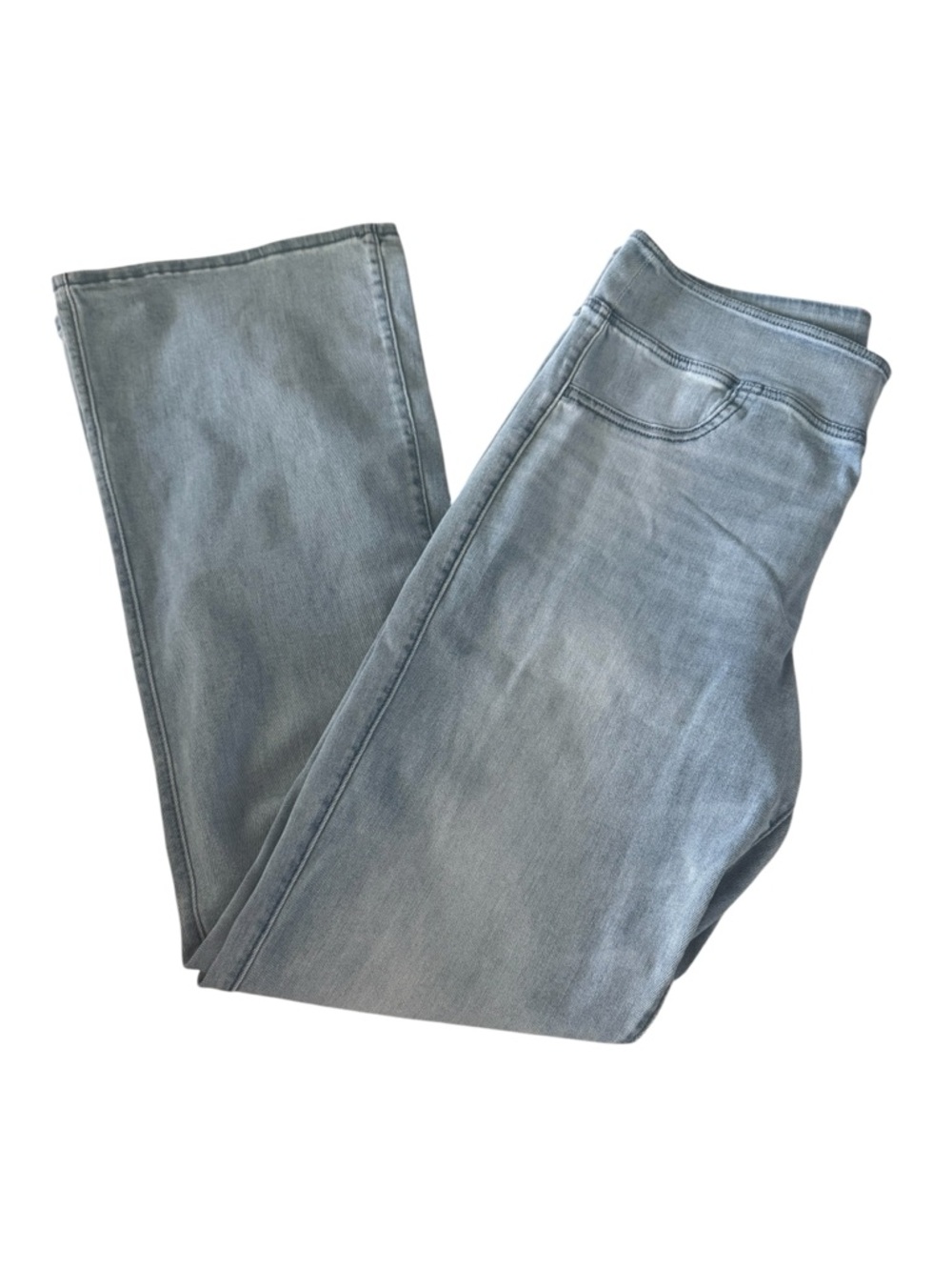 American Eagle Light Wash Bootcut Jeans Size Large - Picture 4 of 8